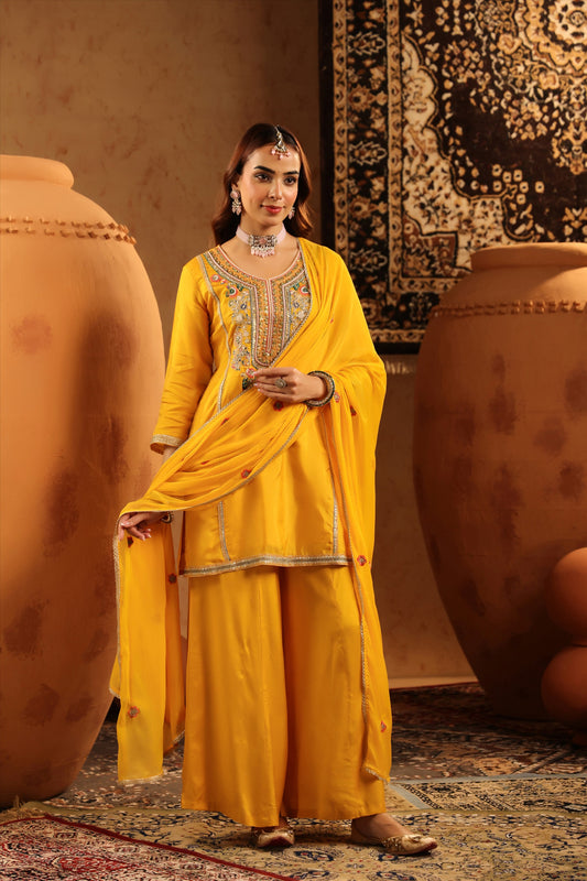 Mithila Yellow Suit set
