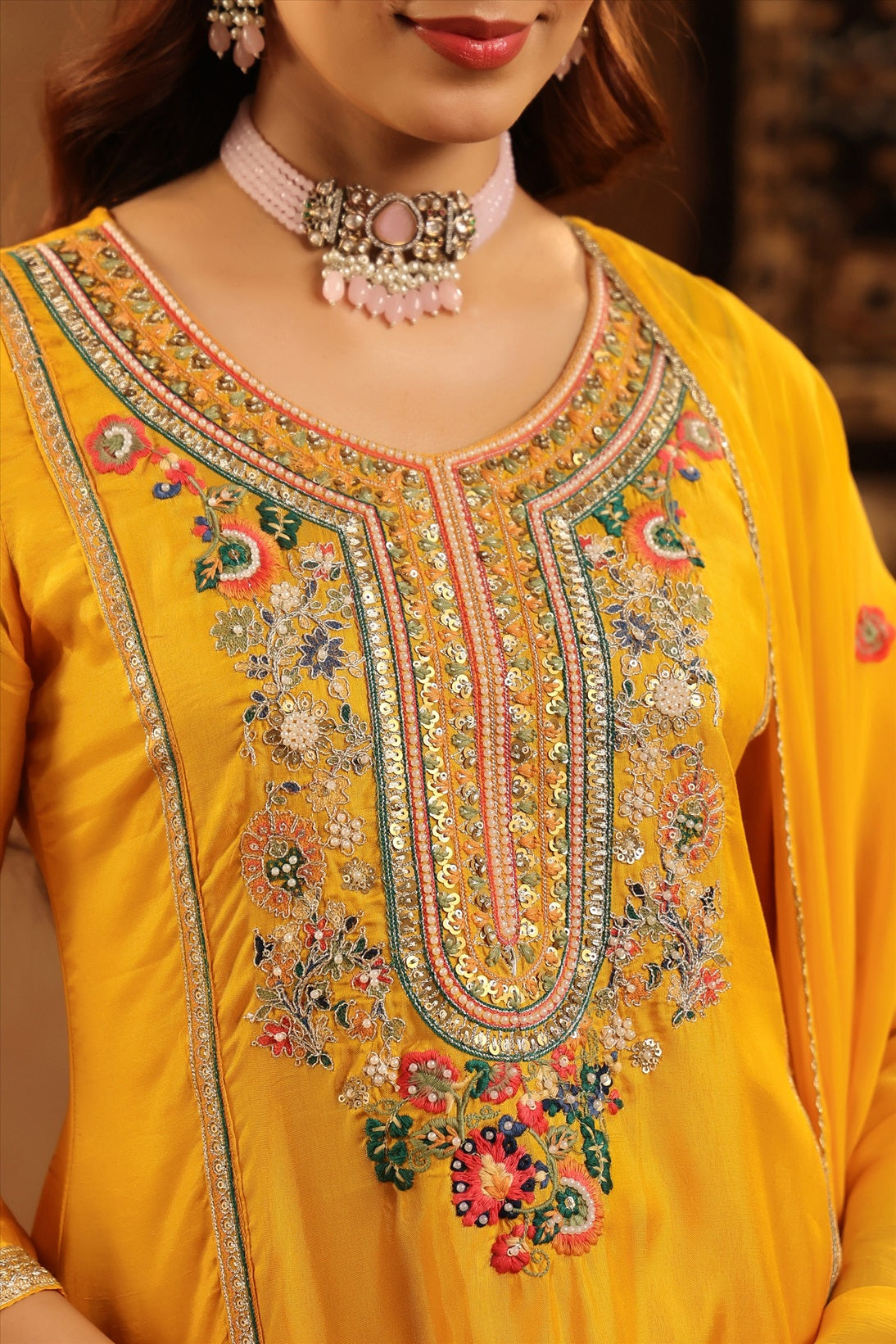 Mithila Yellow Suit set